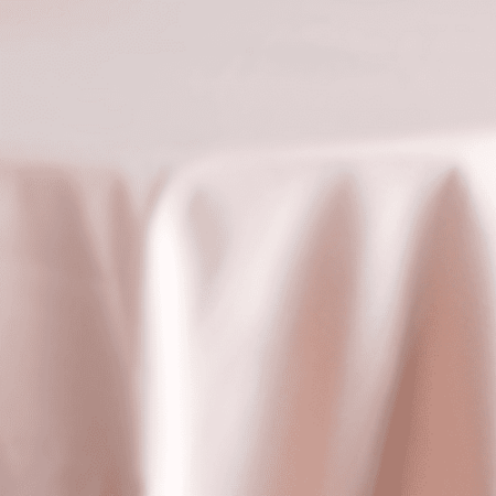 120" Inch Light Blush Pink Banqueting Tablecloths (5ft 5" or 6ft table)